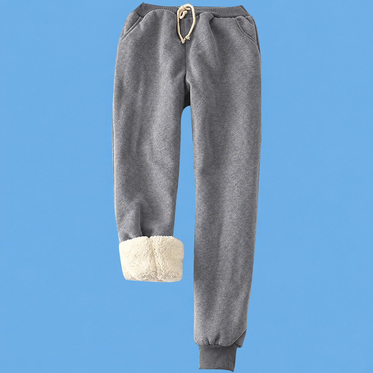 Hygo Women's Thermal Sherpa Fleece-Lined Jogger Pants