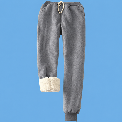 Hygo Women's Thermal Sherpa Fleece-Lined Jogger Pants