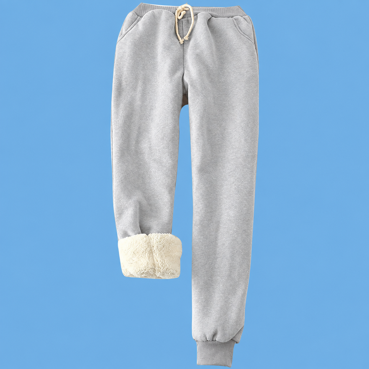 Hygo Women's Thermal Sherpa Fleece-Lined Jogger Pants