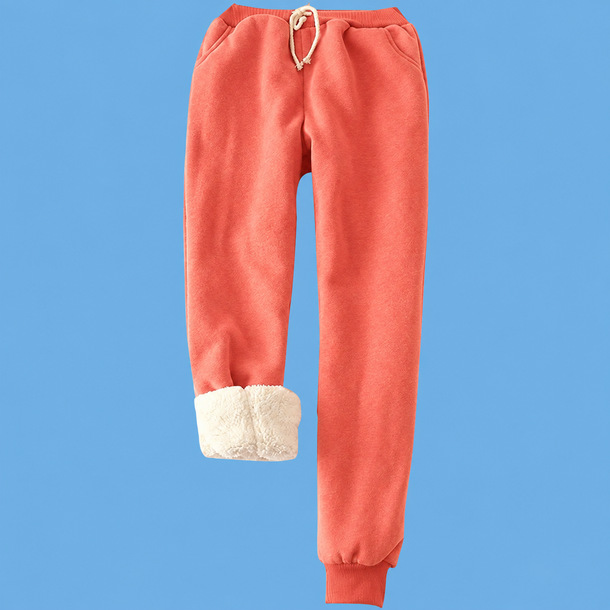 Hygo Women's Thermal Sherpa Fleece-Lined Jogger Pants