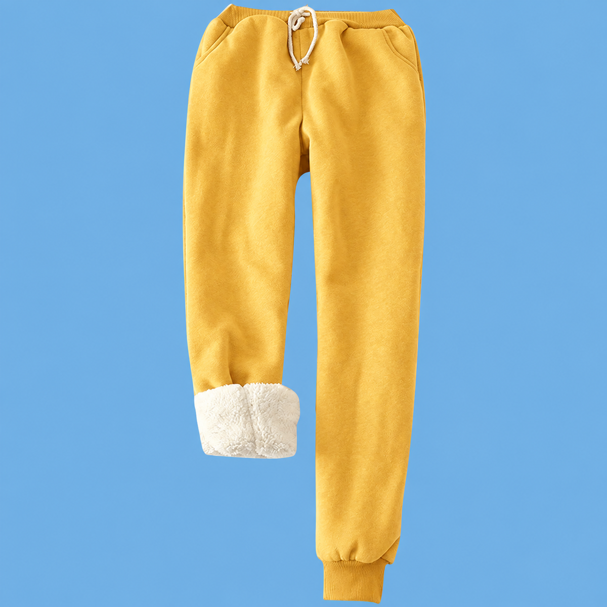 Hygo Women's Thermal Sherpa Fleece-Lined Jogger Pants