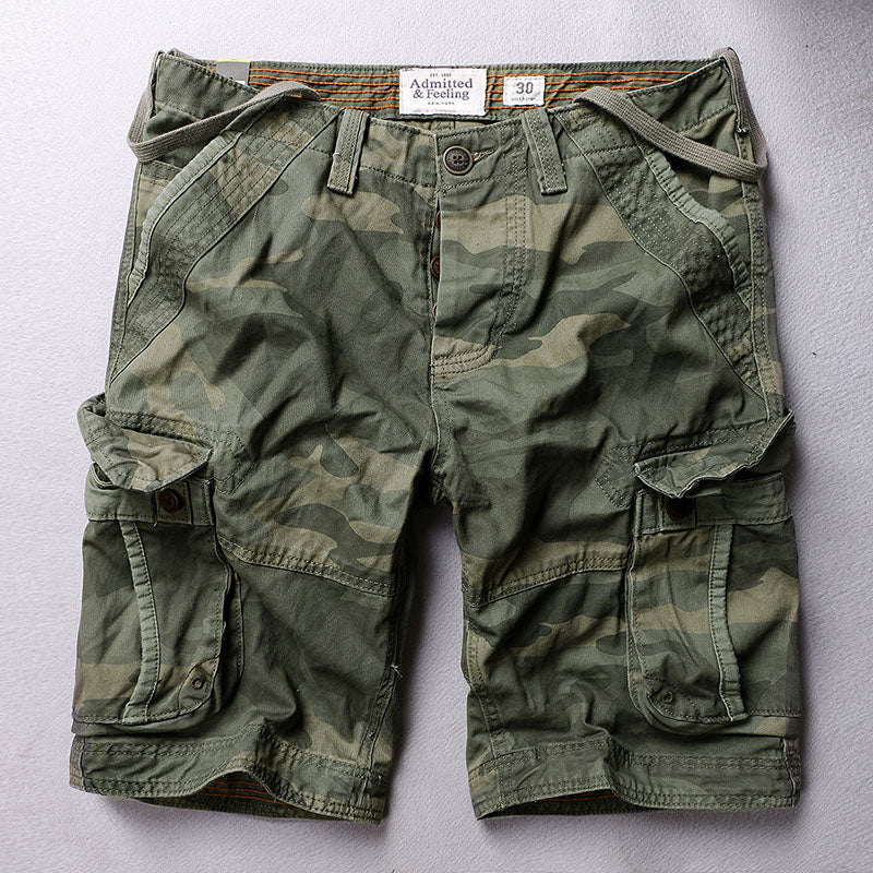 Hygosport Casual Camo Large Pocket Men's Shorts