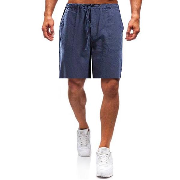 Hygosport Men's linen loose casual shorts