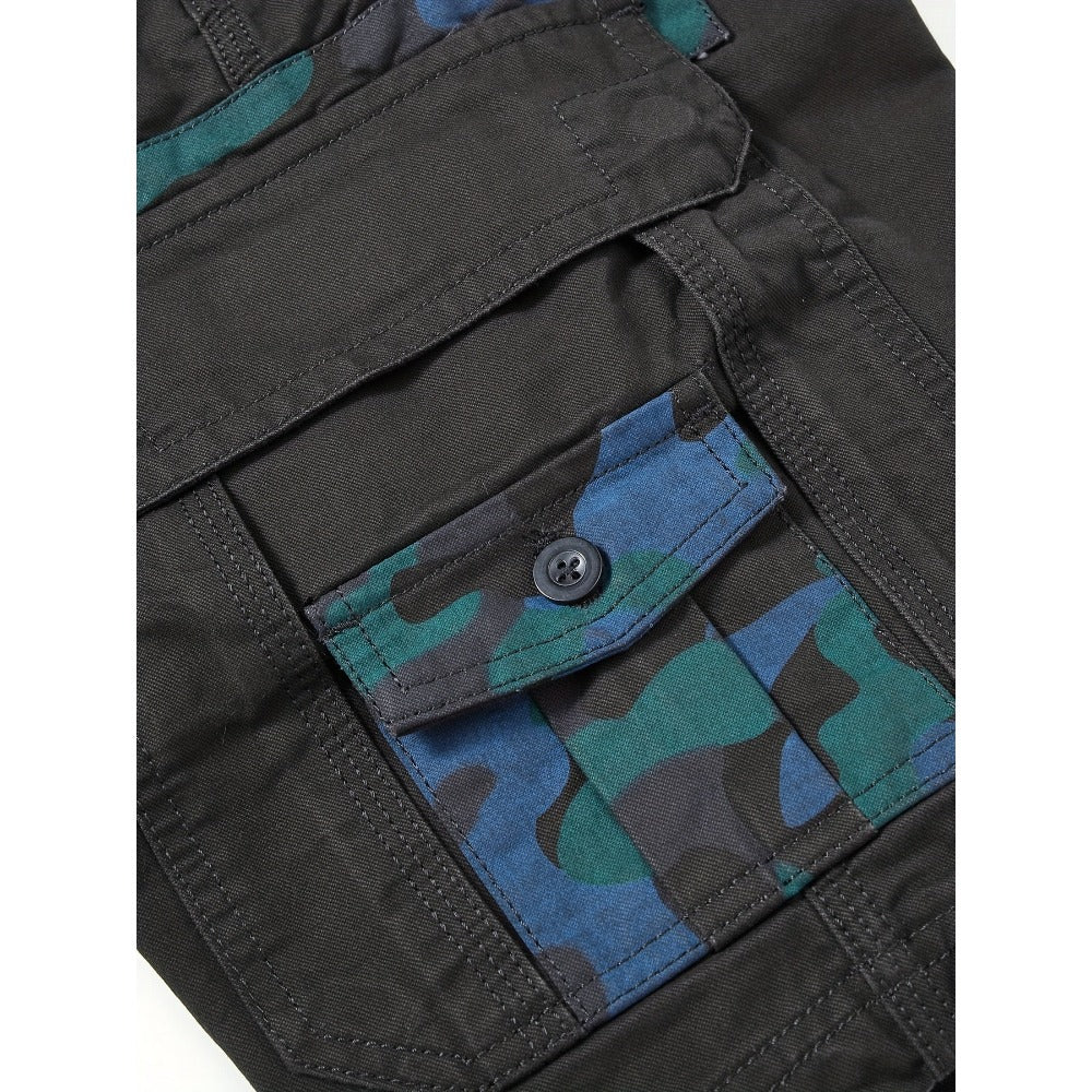 Hygosport 100% Cotton Camo Men's Cargo Shorts