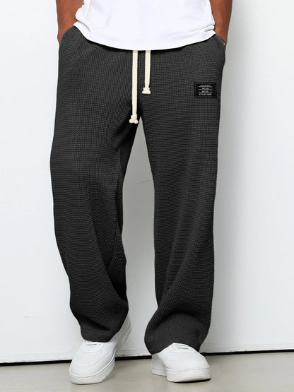 Men’s Lightweight Waffle Knit Summer Pants