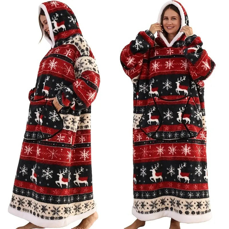 Cozy Oversized Wearable Blanket Hoodie