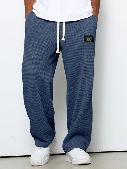 Men’s Lightweight Waffle Knit Summer Pants