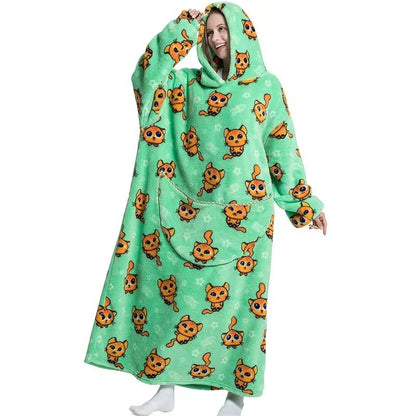 Cozy Oversized Wearable Blanket Hoodie