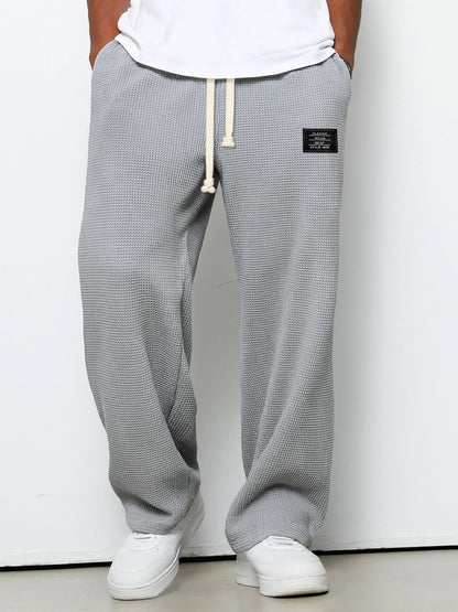 Men’s Lightweight Waffle Knit Summer Pants
