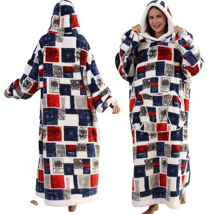 Cozy Oversized Wearable Blanket Hoodie