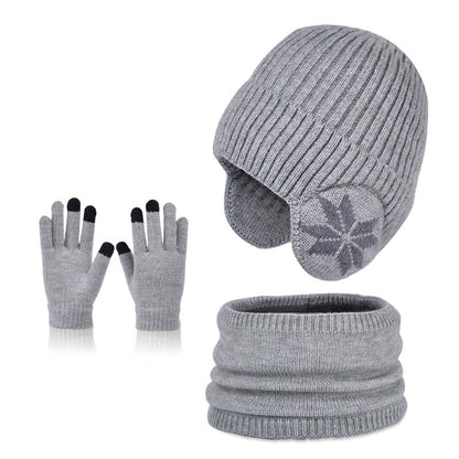 Hygo Winter Knit Beanie & Scarf Set — Ultra-Soft, Thermal Protection, Unisex Design in Adult & Kids Sizes