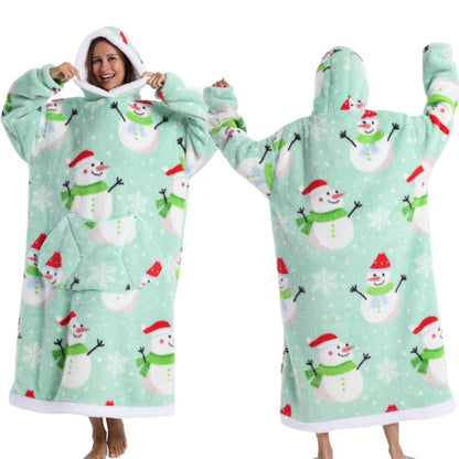 Cozy Oversized Wearable Blanket Hoodie