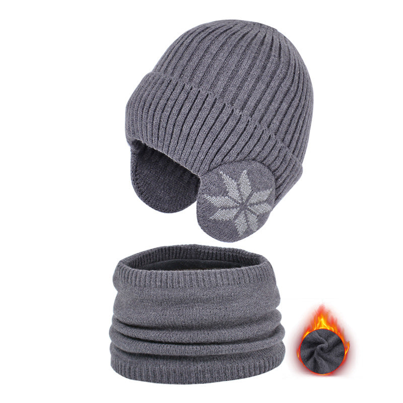 Hygo Winter Knit Beanie & Scarf Set — Ultra-Soft, Thermal Protection, Unisex Design in Adult & Kids Sizes
