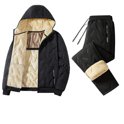 Men‘s Winter Fleece Thickened Set