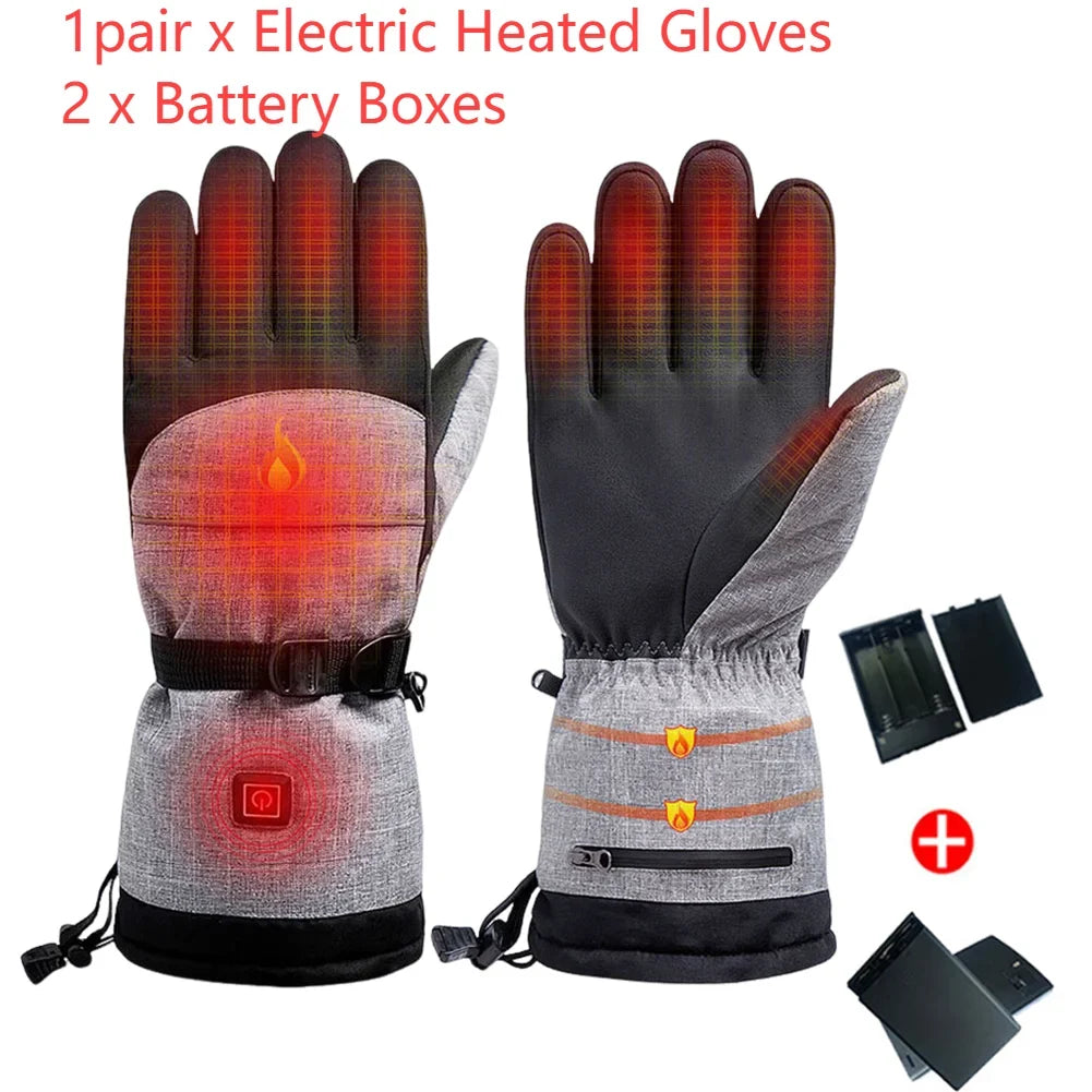 Hygo Electric Heated Winter Gloves – 3 Heat Settings | Up to 8 Hours of Warmth
