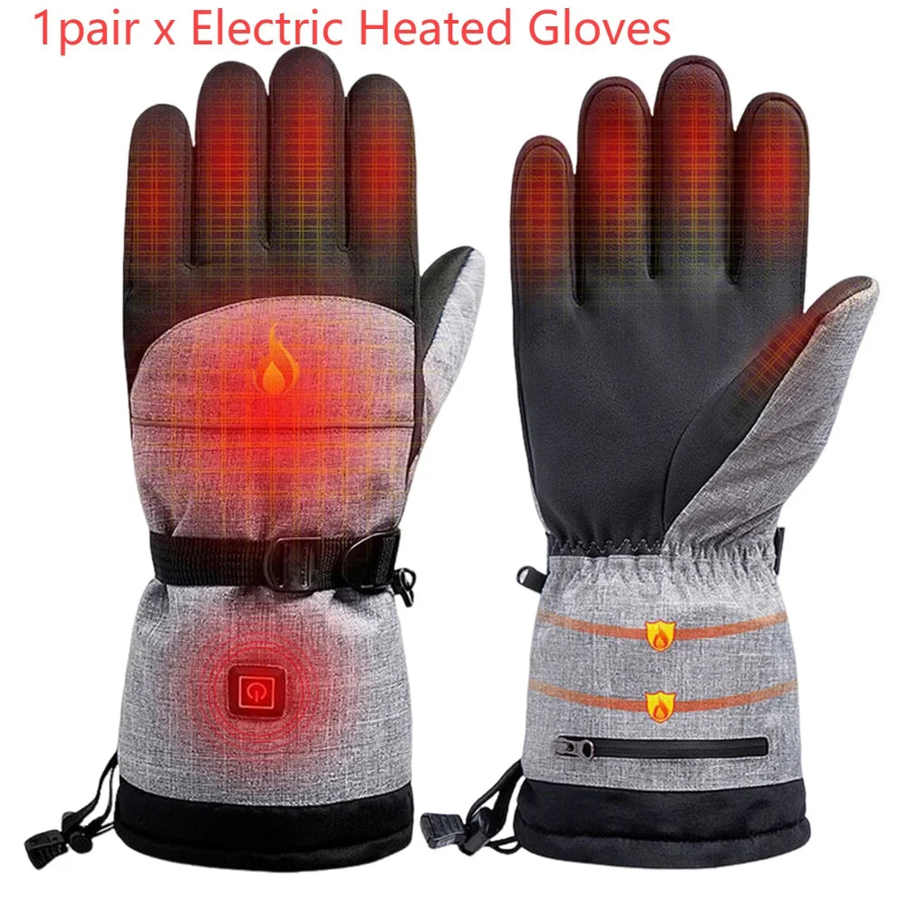 Hygo Electric Heated Winter Gloves – 3 Heat Settings | Up to 8 Hours of Warmth