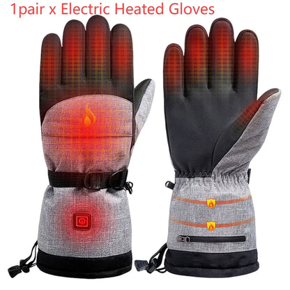 Hygo Electric Heated Winter Gloves – 3 Heat Settings | Up to 8 Hours of Warmth