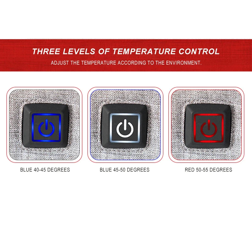Hygo Electric Heated Winter Gloves – 3 Heat Settings | Up to 8 Hours of Warmth