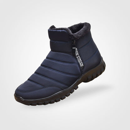 Thick Warm Cotton Zipper Shoes – Cozy Feet & Comfortable Fit