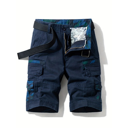 Hygosport 100% Cotton Camo Men's Cargo Shorts