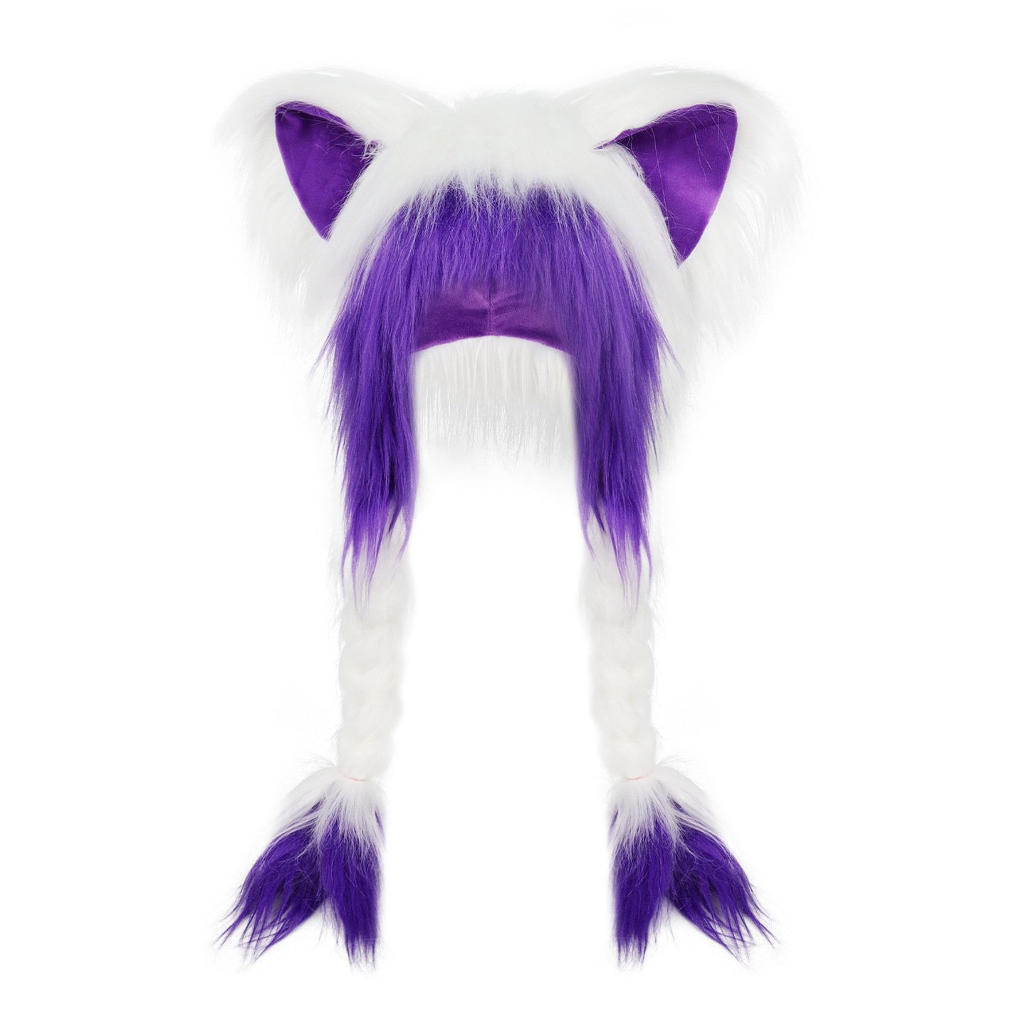 ⚡ Flash Sale – Fluffy Cat Ear Hat | Halloween & Christmas Cozy Plush Headwear