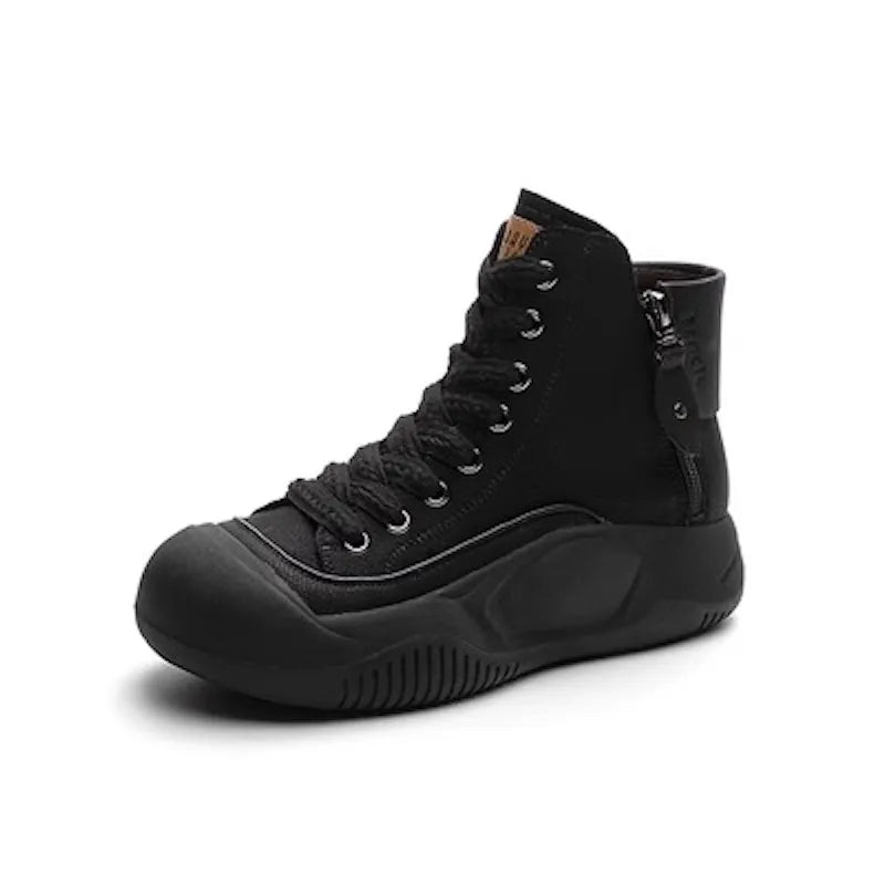 Hygo Women's Vintage Leather Comfort Ankle Boots