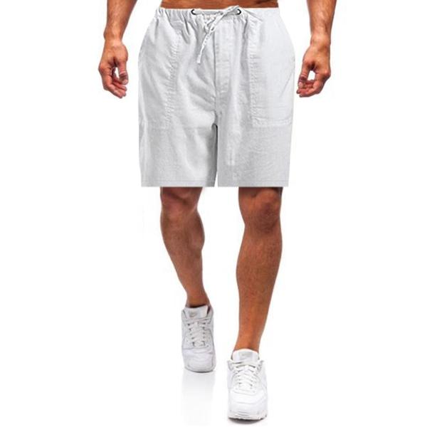 Hygosport Men's linen loose casual shorts
