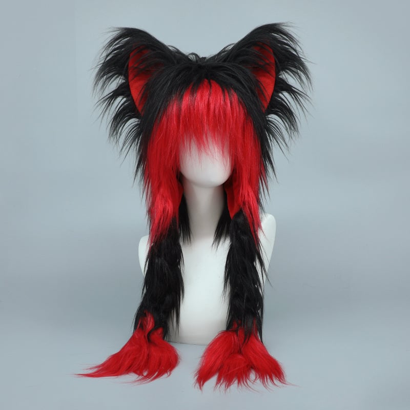 ⚡ Flash Sale – Fluffy Cat Ear Hat | Halloween & Christmas Cozy Plush Headwear
